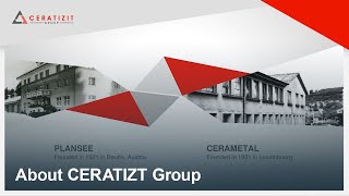 About CERATIZIT GROUP [upl. by Adnylem]