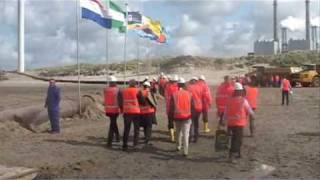 Start aanleg Maasvlakte 2 [upl. by Quirita]