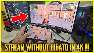 BEST TRICK TO LIVE STREAM ANY GAME WITHOUT ELGATO OR ANY CAPTURE CARD  BGMI  WZM HOW TO STREAM 💥😍 [upl. by Suiratnod]