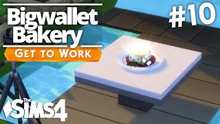 The Sims 4 Get To Work  Bigwallet Bakery  Part 10 [upl. by Neellok]