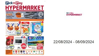 Pick n Pay specials ZA  22082024  08092024 [upl. by Tamer]