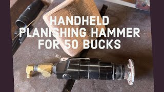 How to Build your own handheld planishing hammer to finish sheet metal for 50 [upl. by Atsirk25]