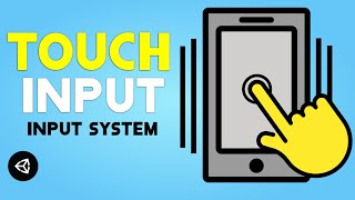 How to use Touch with NEW Input System  Unity Tutorial [upl. by Ohs]