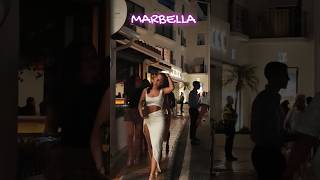 Puerto Banus Nightlife Marbella Spain in Summer 2024 4K 🇪🇸 Málaga shorts travel holiday [upl. by Jopa5]