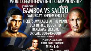 Gamboa Vs Salido [upl. by Nomolas]