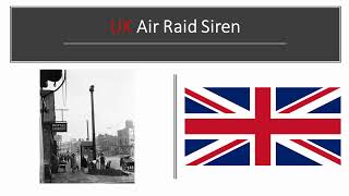 UK Air Raid Siren [upl. by Coppinger]