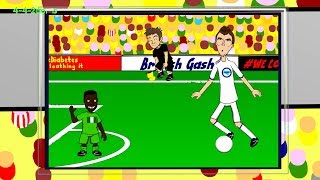 🇧🇷DZEKO OFFSIDE  Nigeria vs Bosnia H🇧🇷 by 442oons Brazil World Cup Cartoon 2014 21614 [upl. by Sana]