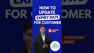 How to update the Expiry date of customer [upl. by Yehsa276]