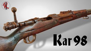 K98 Mauser restoration amp sporterization  real gun restoration [upl. by Rebm]