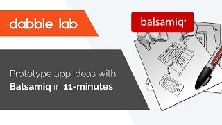 How to prototype your mobile app idea using Balsamiq Mockups  Dabble Lab 2 [upl. by Jody]