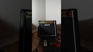 Marshall DSL20CR  New tubes [upl. by Arbua523]