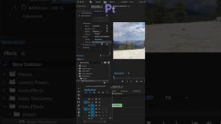 How to Stabilize Video in Premiere Pro [upl. by Ibob]