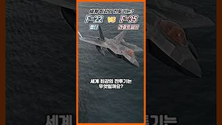 전 세계 최강의 전투기는 f22 f22raptor vs f35 f35lightningii [upl. by Enilorak]