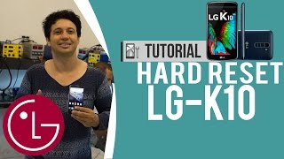 Como fazer HardReset no LG K10 [upl. by Olathe]