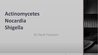 Actinomyces amp Nocardia DMP [upl. by Aggie]