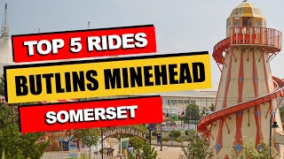 Top 5 BEST Rides at Butlins Minehead Resort 2023  Somerset England [upl. by Shaylah]