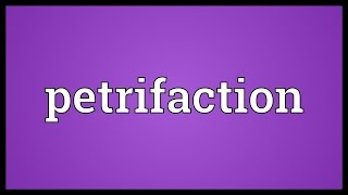 Petrifaction Meaning [upl. by Light65]