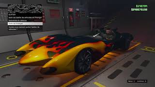 CUSTOMISATION DE LA SCRAMJET GTA5 ONLINE 1 45 PS4 [upl. by Retnyw720]