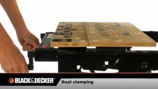 FiXiT TV Presents Black amp Decker WM825 Adjustable Dual Height Deluxe Workmate [upl. by Annet]