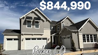 Steamboat NextGen Model  Taylor Morrison  New Homes  Parker CO  Real Estate [upl. by Ellenahc]