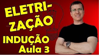 ELETRIZAÇÃO POR INDUÇÃO  ELETROSTÁTICA  AULA 3  Prof Marcelo Boaro [upl. by Carmina]