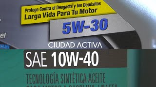 ¿QUÉ ACEITE DEBEMOS UTILIZAR 5W30 O 10W40 [upl. by Sasnett]