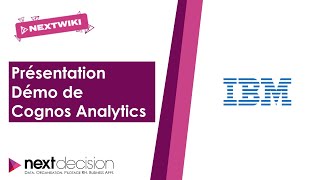 Démo Tuto  Présentation de Cognos Analytics [upl. by Nibas]