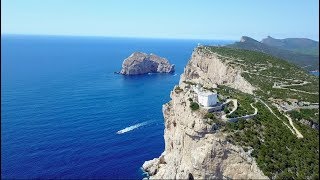 Sardinia  Alghero From the sky HD [upl. by Ri]