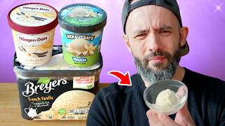 Ranking Every Vanilla Ice Cream  Ranked With Babish [upl. by Yadsendew355]