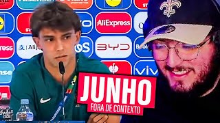 Kazzio reage a JUNHO FORA DE CONTEXTO [upl. by Deraj]