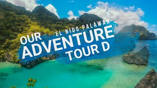 ISLAND HOPPING IN EL NIDO PALAWAN  TOUR DBALINAWOODPARADISESERENITY BEACH  CADLAOSMALL LAGOON [upl. by Elletsirk]