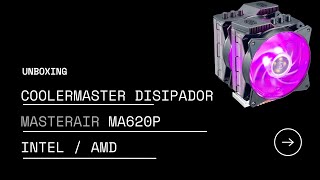 Disipador con sabor a poco Coolermaster MasterAir MA620P [upl. by Carlotta]