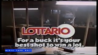 Lottario Lottery Commercial Compilation  1989 [upl. by Hali760]