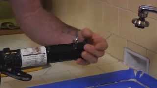 How to Replace Sink Caulking [upl. by Aerdied]