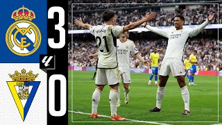 Real Madrid 30 Cádiz CF  HIGHLIGHTS  LaLiga 202324 [upl. by Zarah568]