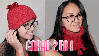 CÓMO TEJER GORROS A CROCHET PARA MUJER ✅ [upl. by Atel]