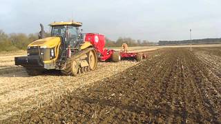 Sumo 8m DTS Deep Tillage Seeder CAT 855 [upl. by Pul]