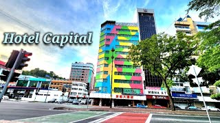 Capital Hotel Kota kinabalu Comfy standard twin Deluxe King Room review [upl. by Schlessinger]