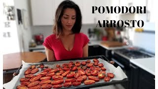 POMODORI ARROSTO IN FORNO Ricetta Facilissima   RICETTE DI GABRI [upl. by Kampmeier]