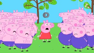 100001 Grandpa Pig Peppa and Roblox Piggy Funny Animation [upl. by Iruj]