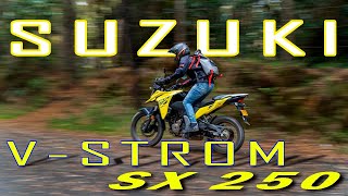 Suzuki Vstrom 250 SX Prueba Fondo 🔥 [upl. by Norahc]