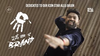 Idhi Sir Na Brand  Roll Rida  A Tribute to ICON STAR  Allu Arjun Birthday Song 2022  RR Dhruvan [upl. by Doley]