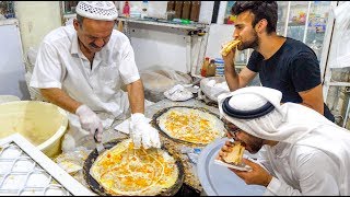 The DUBAI FOOD TOUR  BEST Street Food amp RARE Emirati Cuisine in Dubai UAE [upl. by Banky]