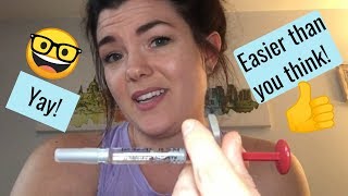 How to Inject Humira  Syringe Injection [upl. by Nnylaehs766]