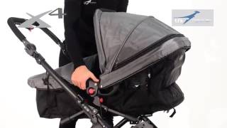 TFK Joggster X4 Kinderwagen  Adapter  Babyzeiten [upl. by Shanan366]