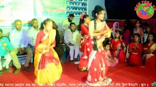 Bristi Pore Tapur Tupur  বৃষ্টি পড়ে টাপুর টুপুর  School Dance  2024 mon pora tv [upl. by Ahsirkal]