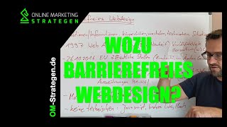 Barrierefreies Webdesign einfach und verständlich erklärt [upl. by Sinnal]