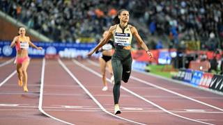 Sydney McLaughlinLevrone Breaks Records in 200m at Brussels Diamond League [upl. by Assadah706]