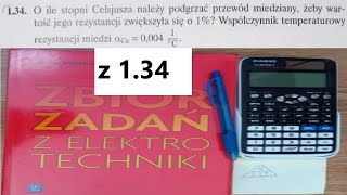 Zadanie 134 Elektrotechnika  zbiór zadań by Aleksy Markiewicz [upl. by Suirred]