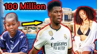 Aurelien Tchouameni Lifestyle 2024 Parents Girlfriend Net Worth Houses Career Goals amp Skills [upl. by Tenneb]